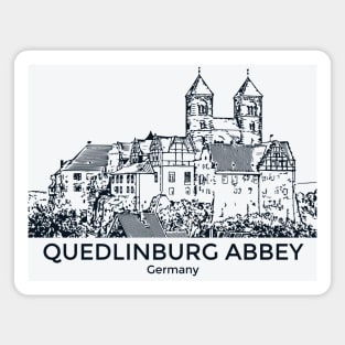 Quedlinburg Abbey - Germany Magnet
